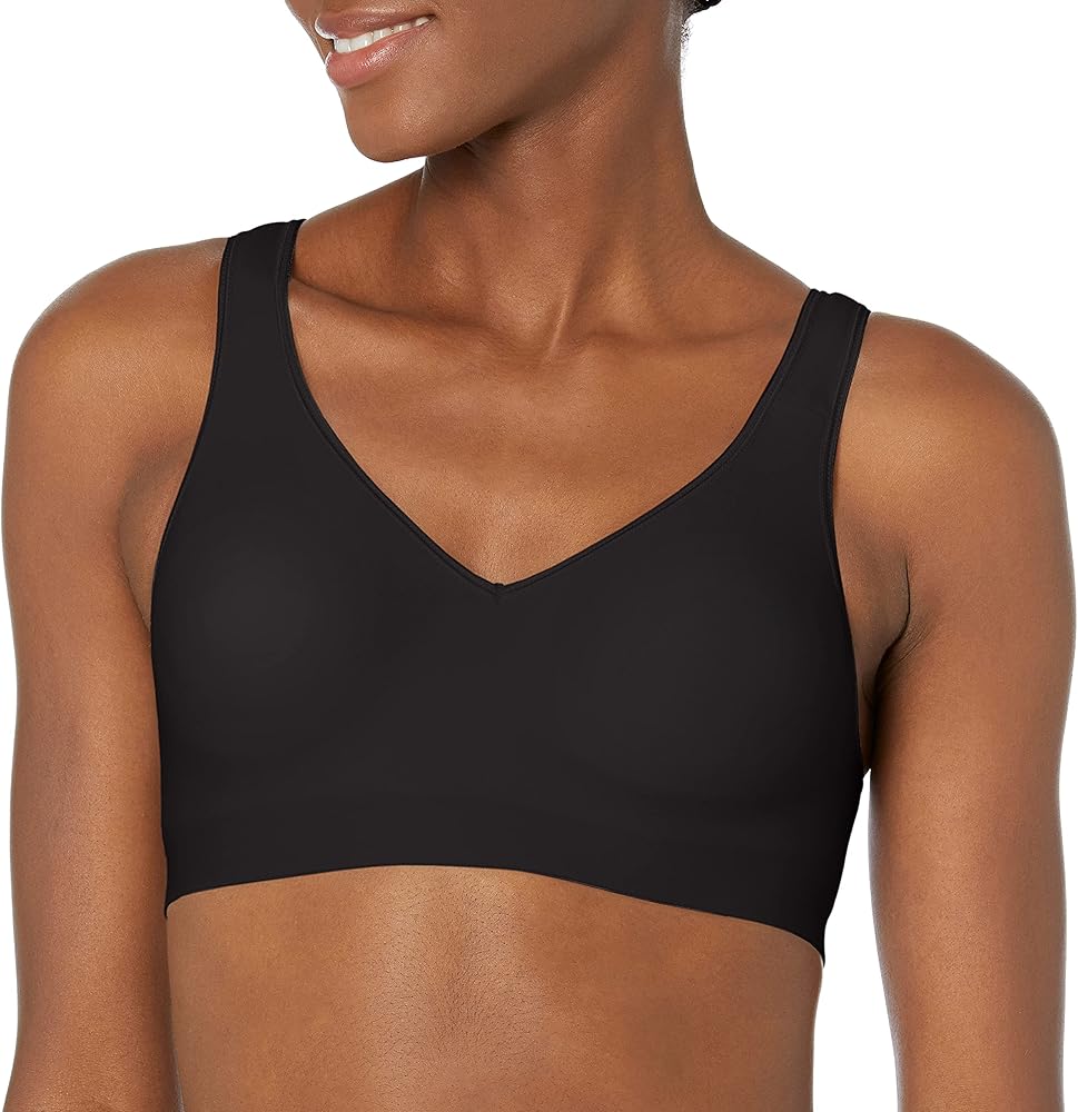 Hanes Comfort Evolution ComfortFlex Fit Wirefree Bra_Black_3XL