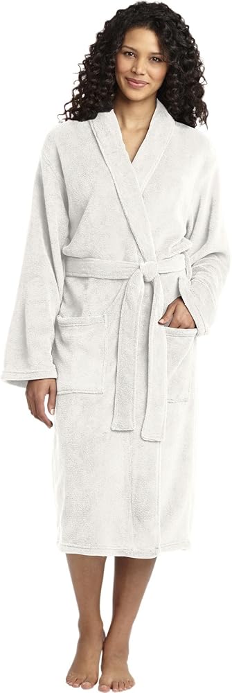 Port Authority Plush Microfleece Shawl Collar Robe