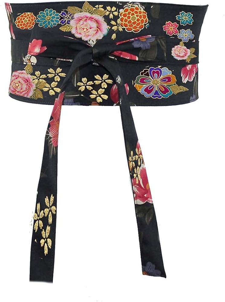 Women's Japanese Kimono Robe Obi Belt Waistband