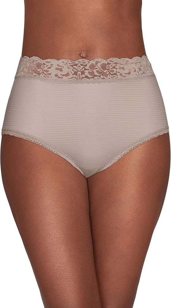 Vanity Fair Women’s Flattering Lace Panties: Lightweight & Silky with Superior Stretch