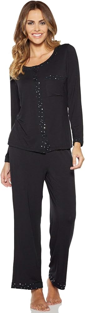 Ahh By Rhonda Shear Women's Shimmer Pajama