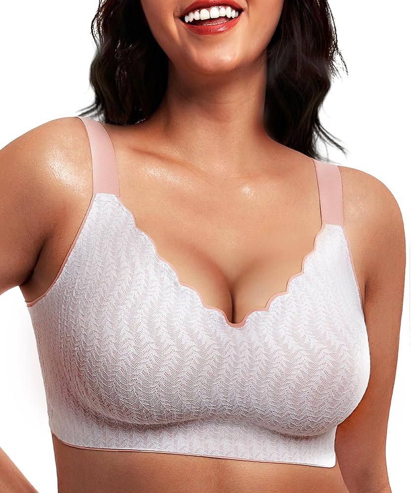 Comfort and Support Wireless Bras for Women,Silky Smooth Seamless Bras,No Underwire Bras for Women