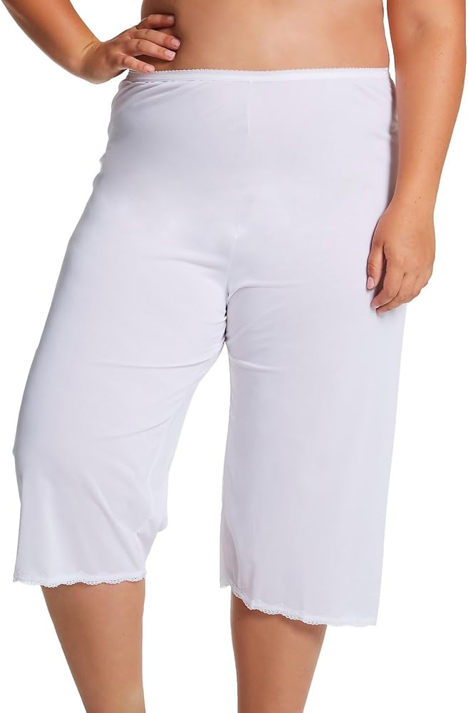 Shadowline Women's Daywear 30 Inch Pettilegs 45415 2X White