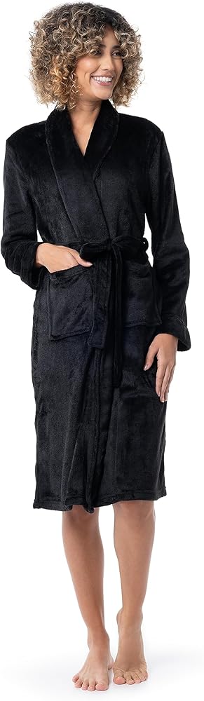 Fruit of the Loom Womens Fleece Robe