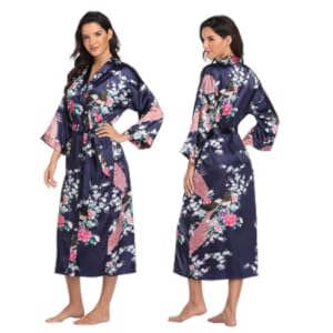 floral long bridesmaid robes for women long bridal robes