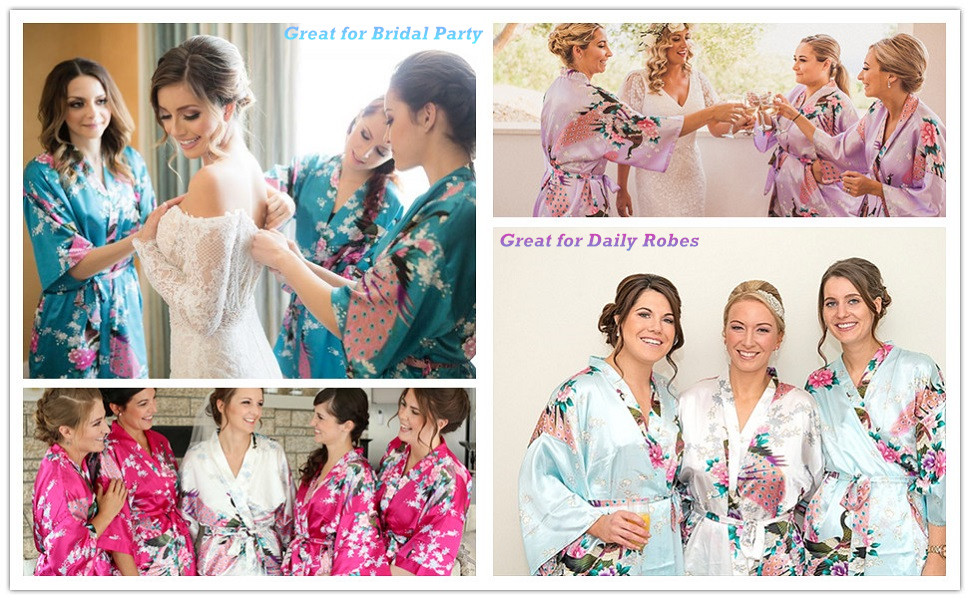 floral long silk robes floral long satin robes for women long kimono robes