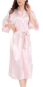 Silky Satin Robes for Women