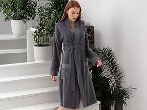 Stylish Terry Kimono Bathrobes for Women