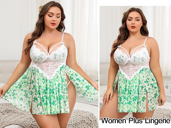 clover plus lingerie for women