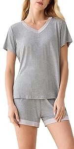 latuza short pajama set for women