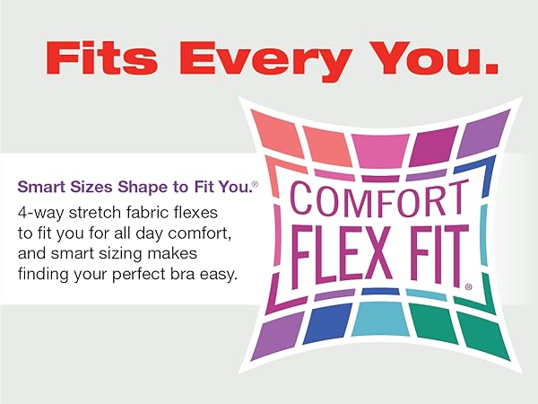 Comfort Flex Fit fits every you with 4-way stretch fabric and smart sizing.