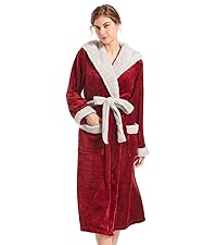 Women''s Hooded Robe