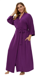 plus size robes for womens plus size long robes