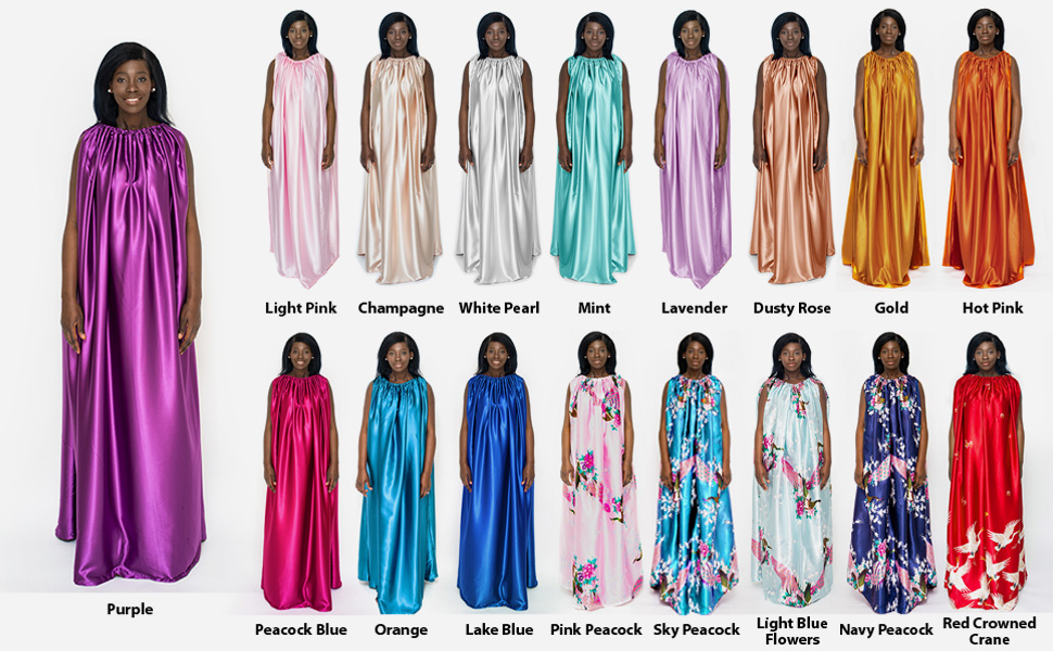 YONI STEAM GOWN COLORS