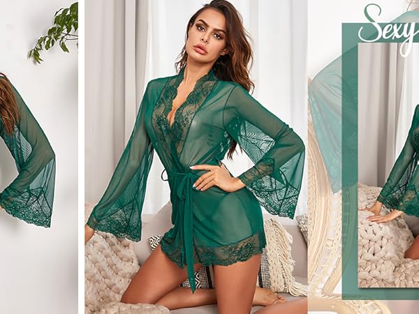 Green Chemise Nightgown