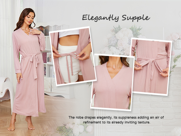 Women Elegantly Supple robe