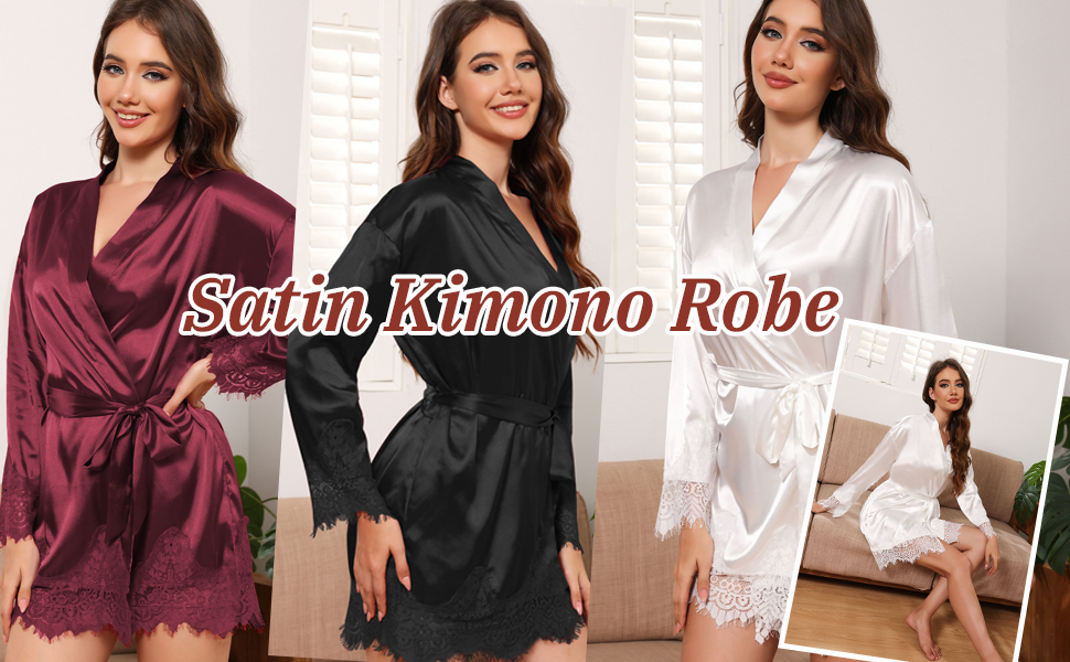 silk robes for women