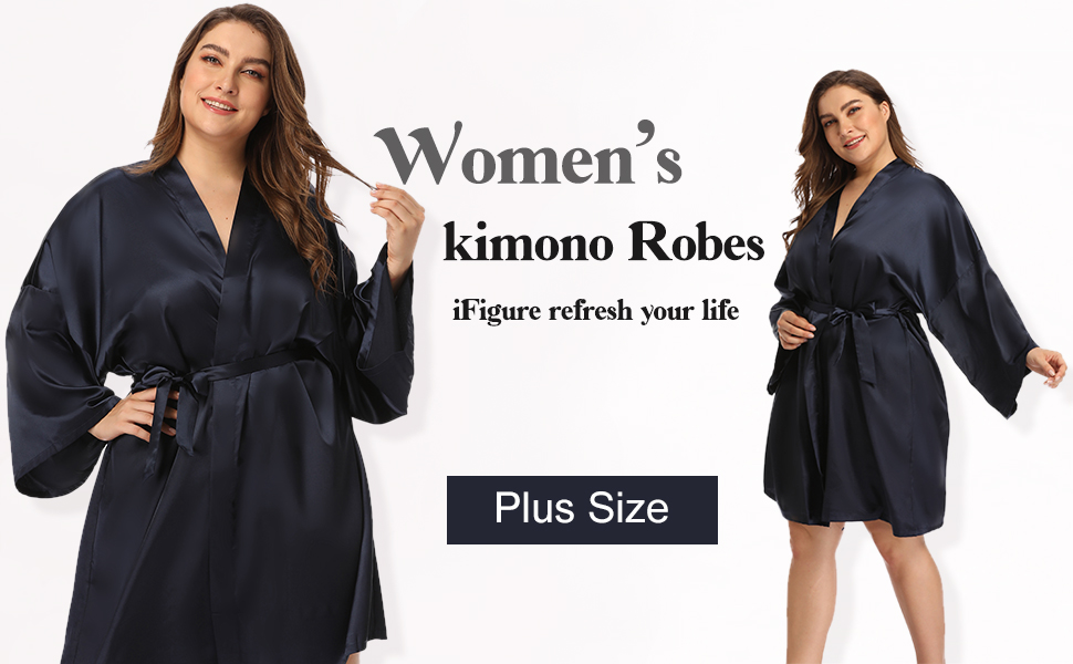 plus size robe for women