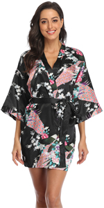 floral robe