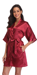 short robes for women