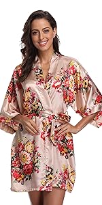 floral robes