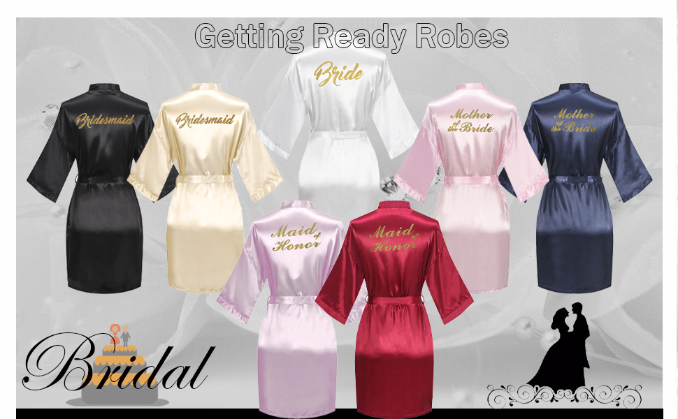 robes for bridesmaid