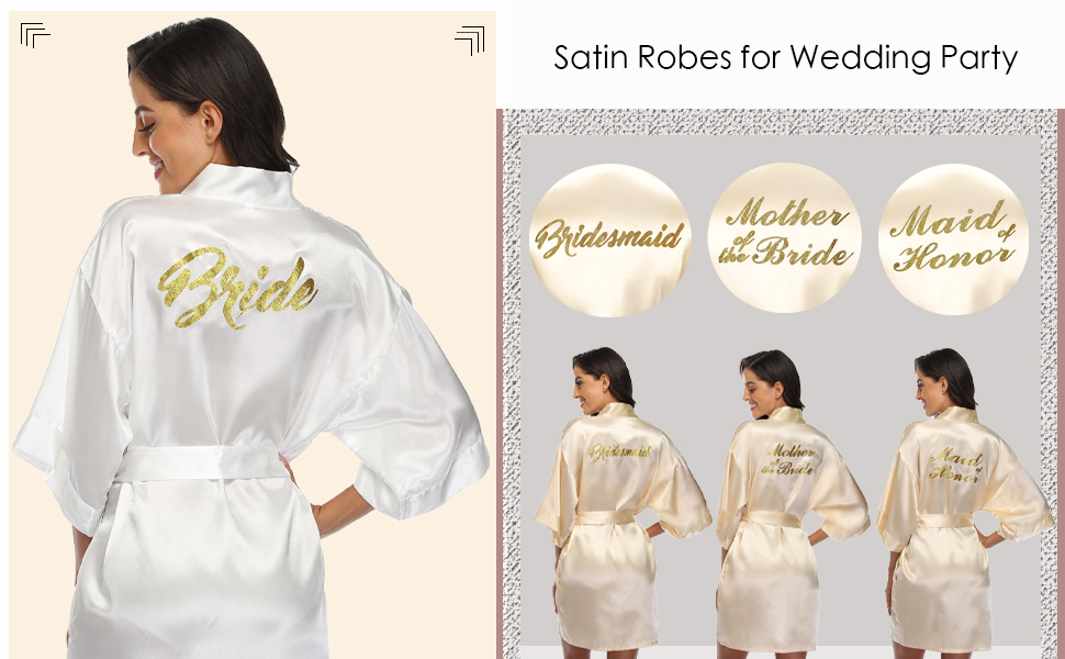 bridal robes