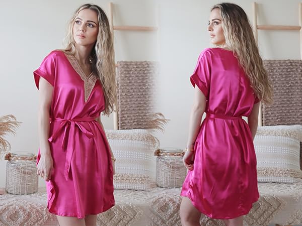 silk sleepdress