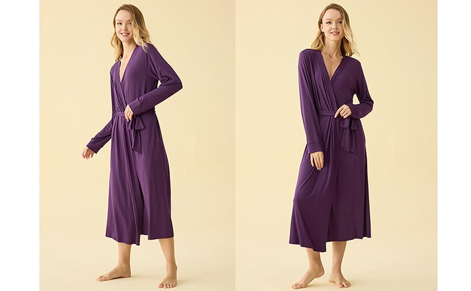 long robes for women lightweight