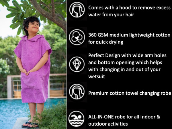 swim changing robe