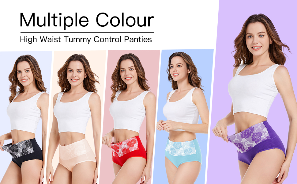 High Waist Tummy Control Panties