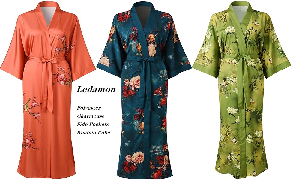 Plus Size Kimono Robe