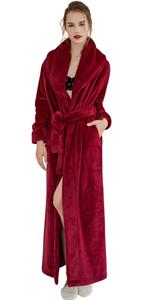 Thick Fuzzy Plush Robe