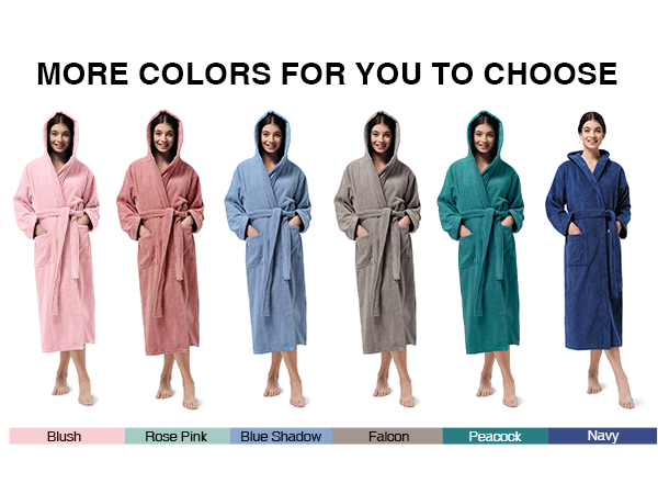 Terry Cloth Robes for Women