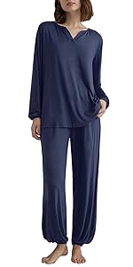 women pajamas pants set