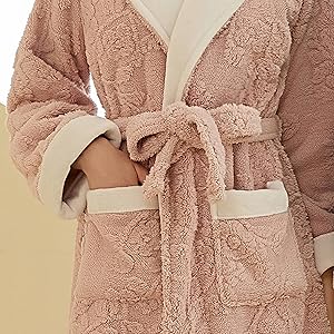 flower robe womens