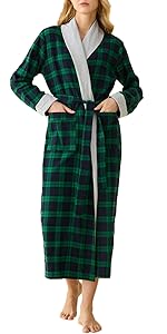 womens flannel robes