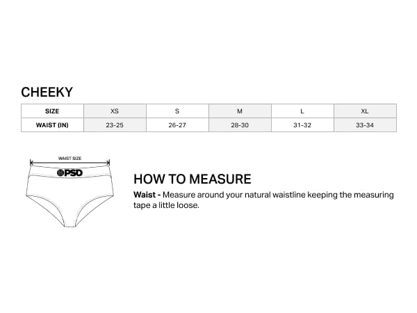 Women''s Cheeky Fit Guide