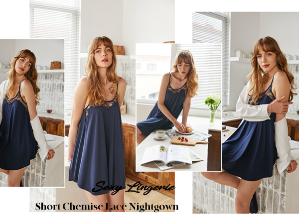 Short Nighty Soft Sleepwear