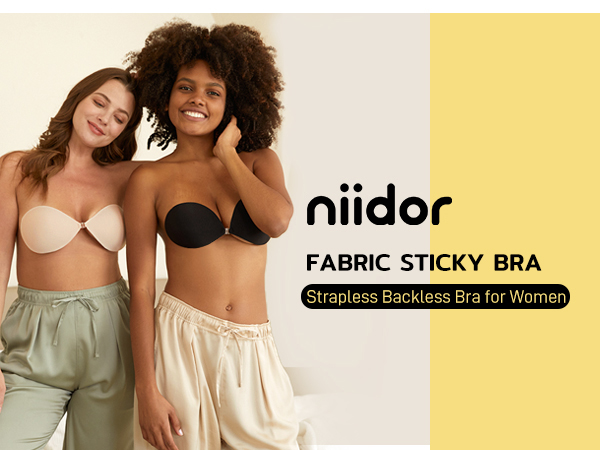 FABRIC STICKY BRA