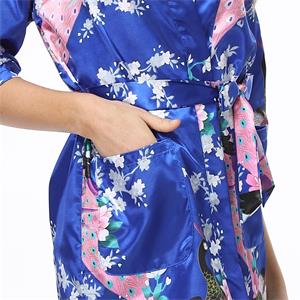 satin kimono  robe 