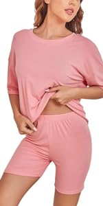 summer pajamas set for women