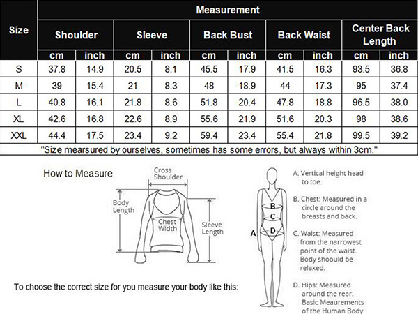 The Size Chart