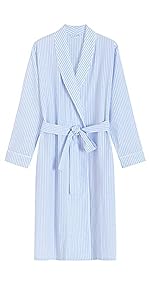 seersucker robe for women