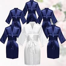 wedding robes with rhinestones maid of honor