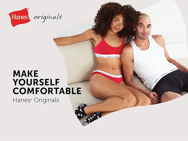 Make Yourself Comfortable in Hanes Originals