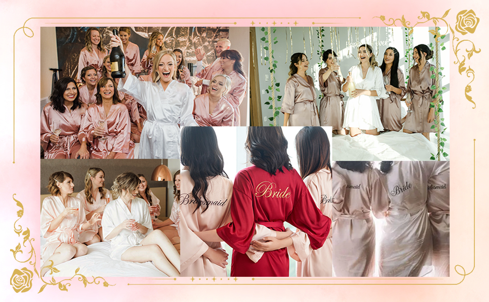 bridal robes for women