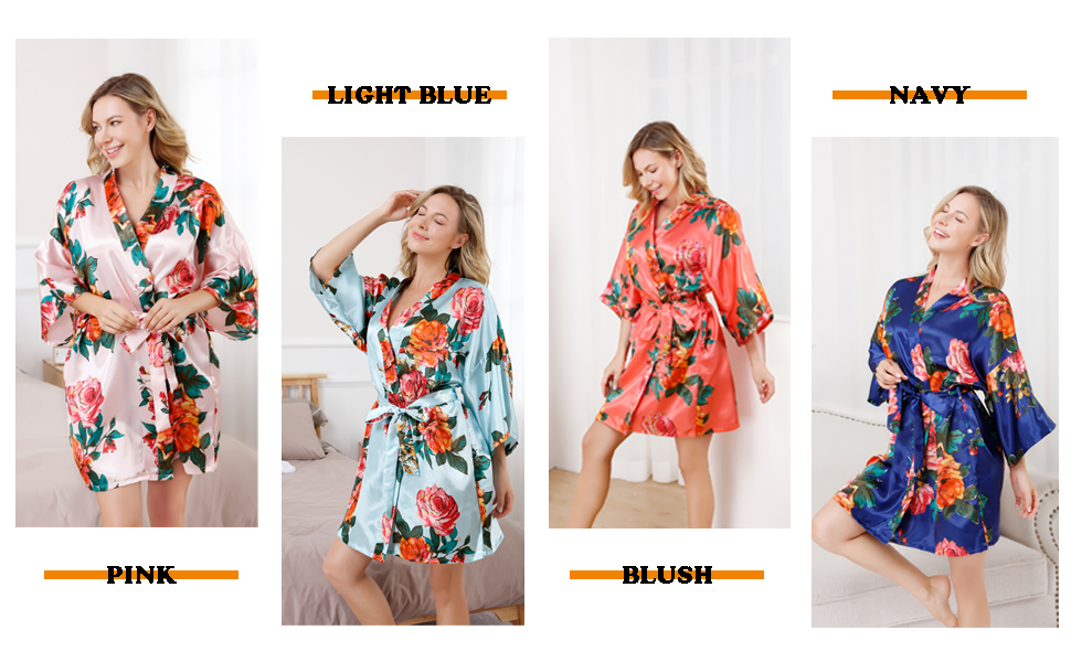 Silky Robes for Women