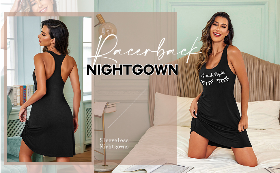 cotton nightgowns for women