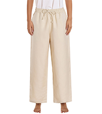 petite linen pants wide leg